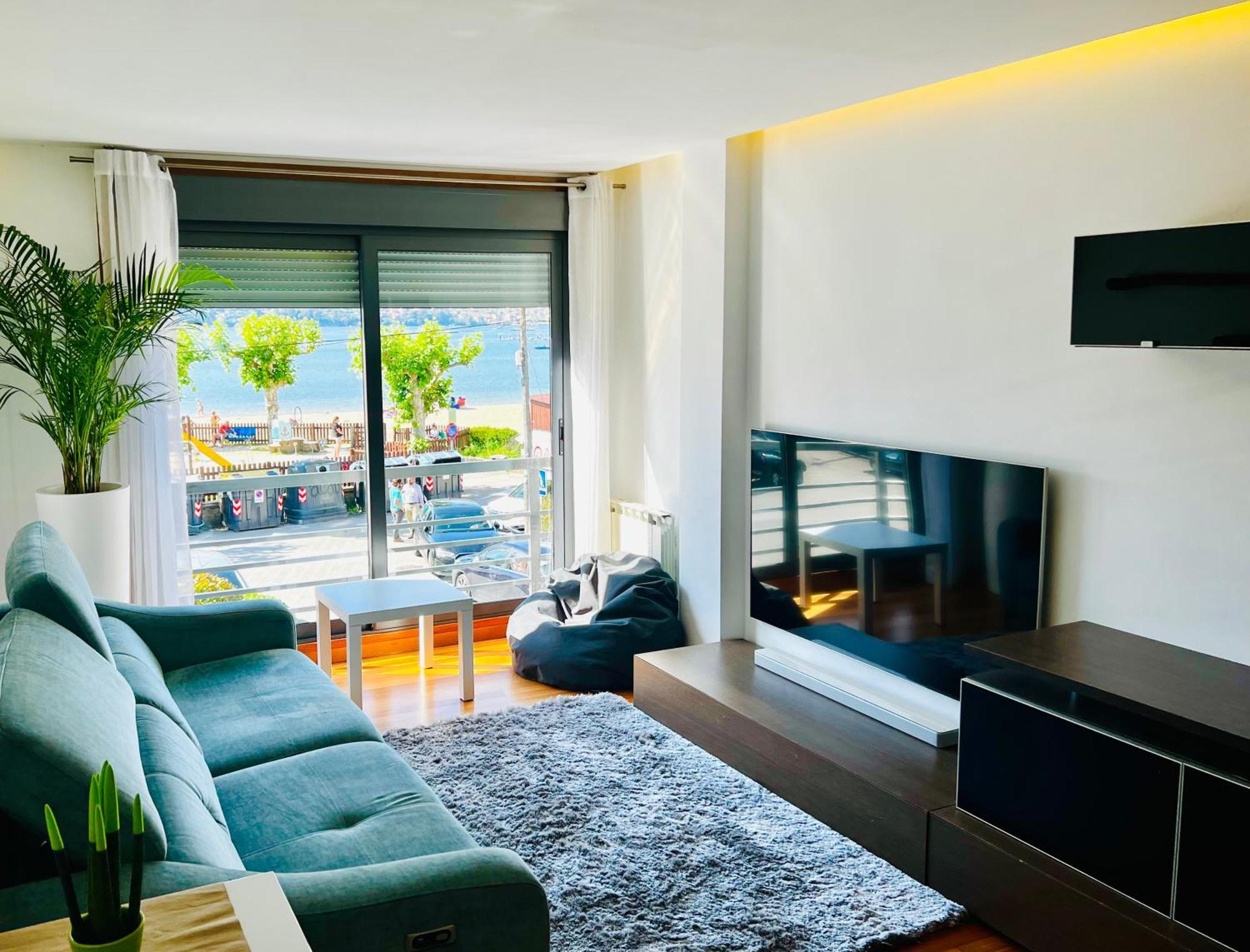 Apartamento Exclusivo A Pie De Playa Vigo Luaran gambar
